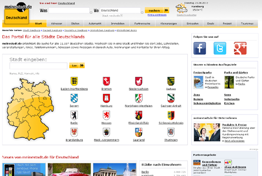 Axel Springer übernimmt Städteportal meinestadt.de