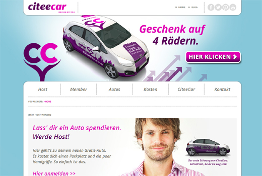 5 neue Start-ups: CiteeCar, Placces, Ninetyninebottles, Unserort, Bad&Bold