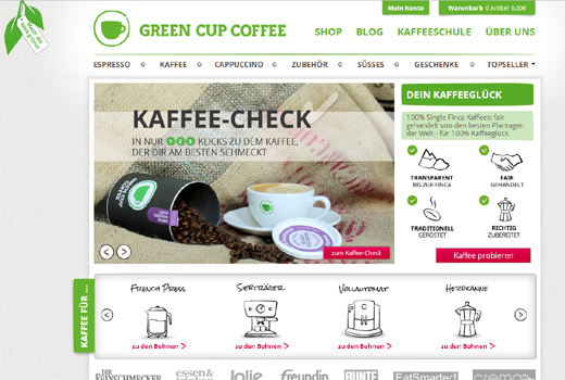 Kurzmitteilungen: Green Cup Coffee, ADVANCE – Pitching Day 2012, deGUT