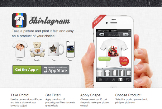 Mit Shirtagram Fotos auf T-Shirts drucken – Project A startet erstes App-Projekt