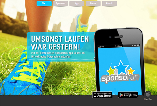 SponsoRun: Lauf-App mit Gutscheinen und Coupons als Belohnung