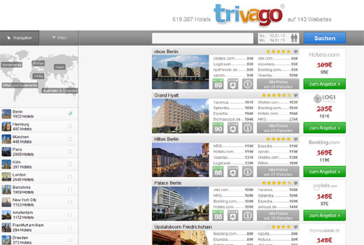 Expedia steigt bei trivago ein und zahlt für 61,6 % stolze 477 Millionen Euro