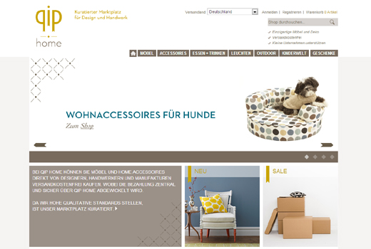 5 neue Start-ups: qiphome, Crowdshop, Webwalk, SellNews, Lebensmittelsuchmaschine