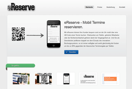 Mit eReserve mal eben Termine bei lokalen Dienstleistern per App abmachen