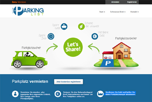 Start-up-Radar: ParkingList