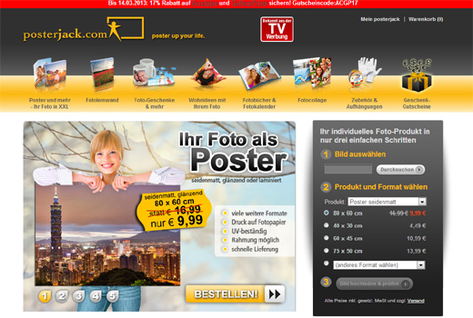 5 neue Deals: posterjack, clipkit, mention.net, Muchasa, 1stMover