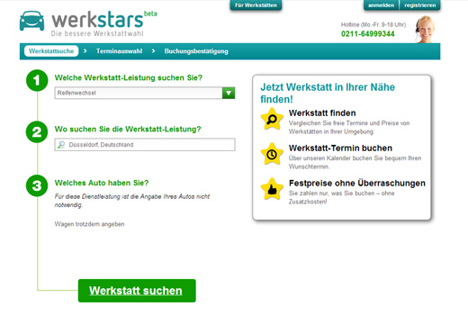 5 neue Start-ups: werkstars, Spreegame, park it, Tonakademie.de, Feedbackstr