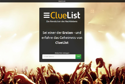 Start-up-Radar: ClueList