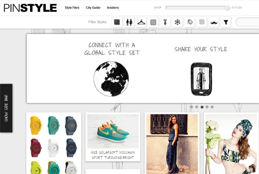 Pinstyle: Aus dem Fashionistas-Pinterest wird eine bildbasierte Shoppingplattform