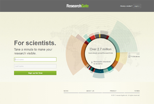 Researchgate sammelt 20 Millionen US-Dollar ein