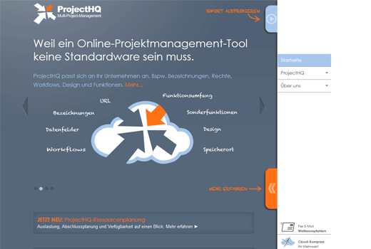 Projektmanagement-Software ProjectHQ bietet jetzt auch Ressourcenplanung