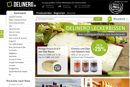 3 neue Deals: Delinero, Pinstyle, mybestbrands