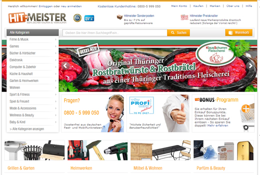 5 neue Deals: Hitmeister, Sparhandy, HolidayCheck, Kisura, Gulli