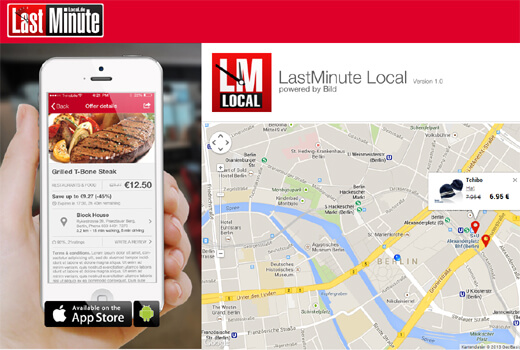 LastMinute Local.de – Springer setzt auf Mobile Couponing