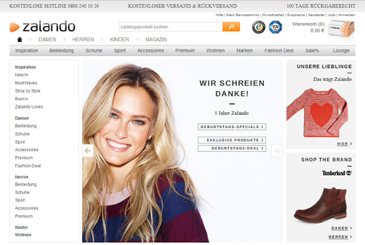 4 neue Deals: zalando, Stuffle, Aladoo, Avenso