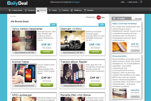3 neue Deals: DailyDeal, Silkes Weinkeller, Linio