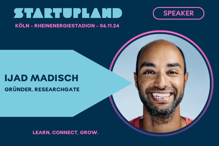ResearchGate-Gründer Ijad Madisch kommt ins Startupland