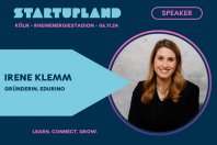 Edurino-Gründerin Irene Klemm kommt ins Startupland
