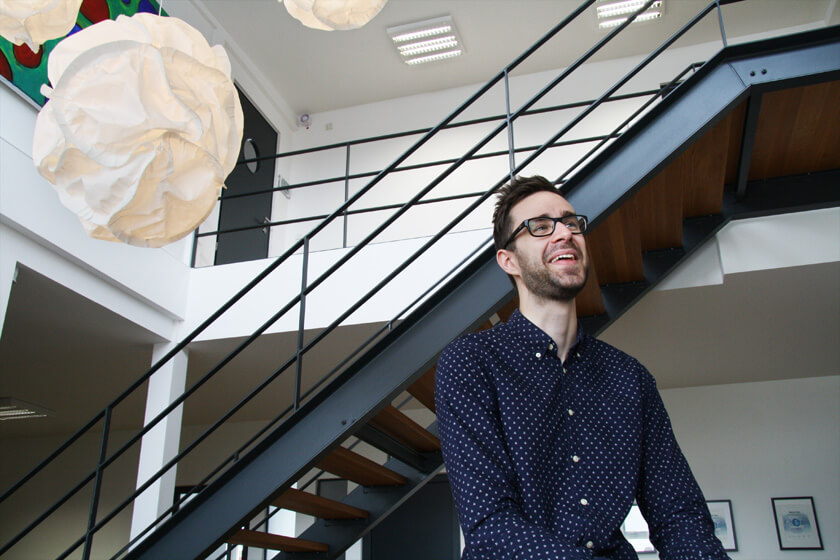 Inside Grandcentrix - Timo Joosten - iOS Developer - gute Laune in der modernen Office-Küche
