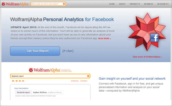 facebook-wolframalpha