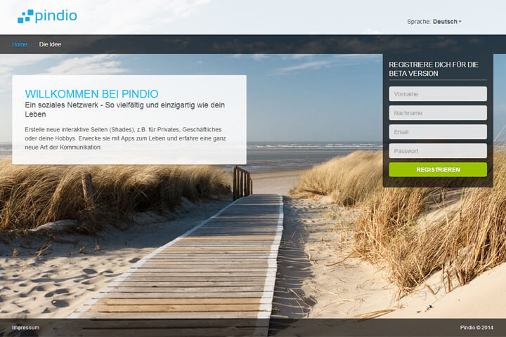 Pindio will die Facetten eines Menschen abbilden