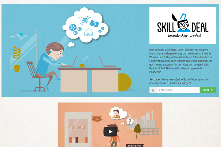 Skillndeal vermitelt Kurse und Veranstaltungsorte