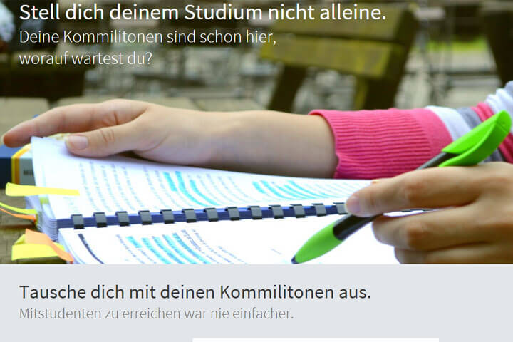 Studentica vernetzt Studenten und Dozenten