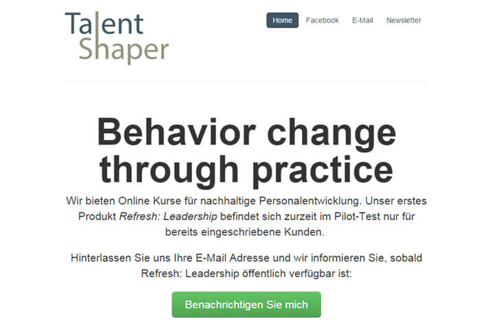 Talent Shaper bietet Kurse für Personalentwicklung