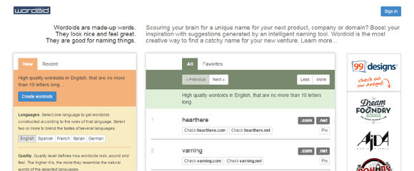 Namebird generator