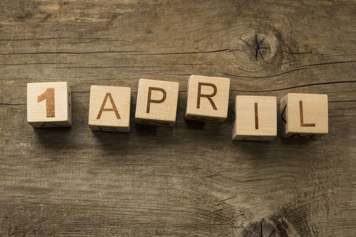 Der April macht doch, was er will! Wirklich? Wirklich!