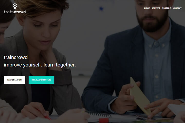 Bei traincrowd kann jeder in der Gruppe lernen