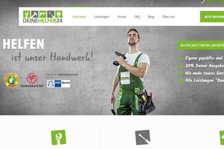 DeineHelfer24, DealFun, Foxdesign, Mynigma, Exponito