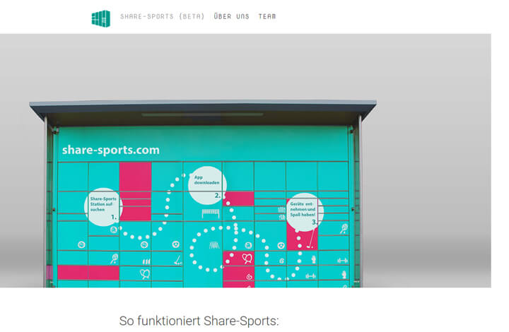 Share-Sports – Die Sportstation im Park