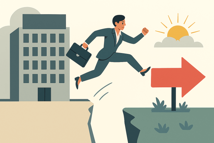 Vom Konzern ins Startup – Sprung ins kalte Wasser oder endlich Freiheit?