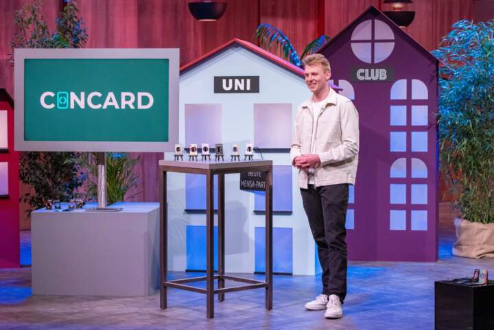 admark.ai, Bierbommel, LUBELL, Andenkraft, eezee, CONCARD treten vor die Löwen